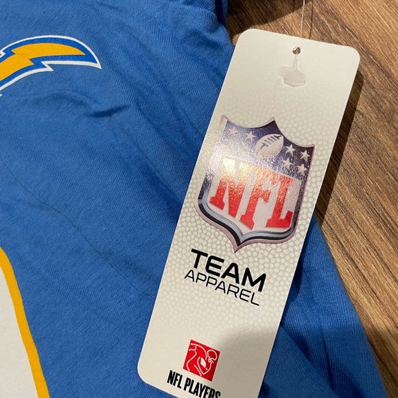 Los Angeles Chargers Justin Herbert Women’s Loose Fit T-Shirt Retails For $45 - Picture 4 of 14